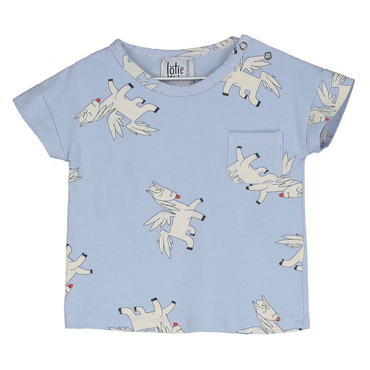 Baby Tshirt Pegasus Lavender