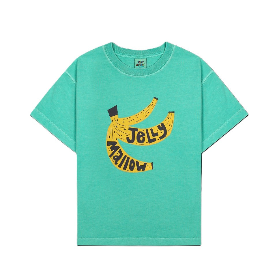Pigment kinder t-shirt met banaan print van Jelly Mallow