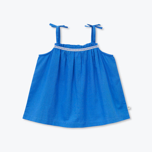 Summer Top Cobalt
