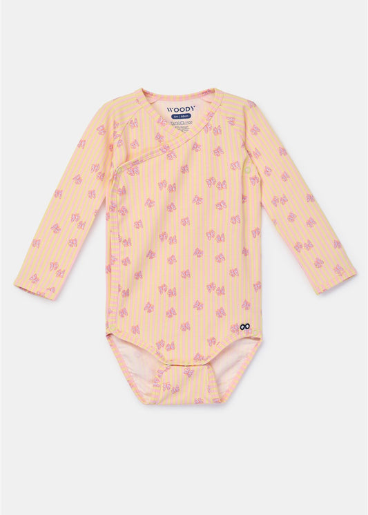 Newborn Romper Vlinderprint