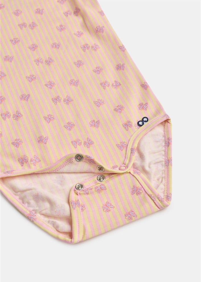 Newborn Romper Vlinderprint