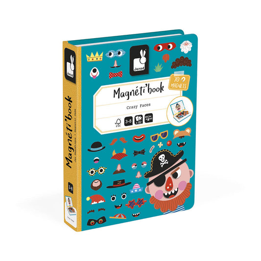 Magneti'Book Boy's Crazy Faces