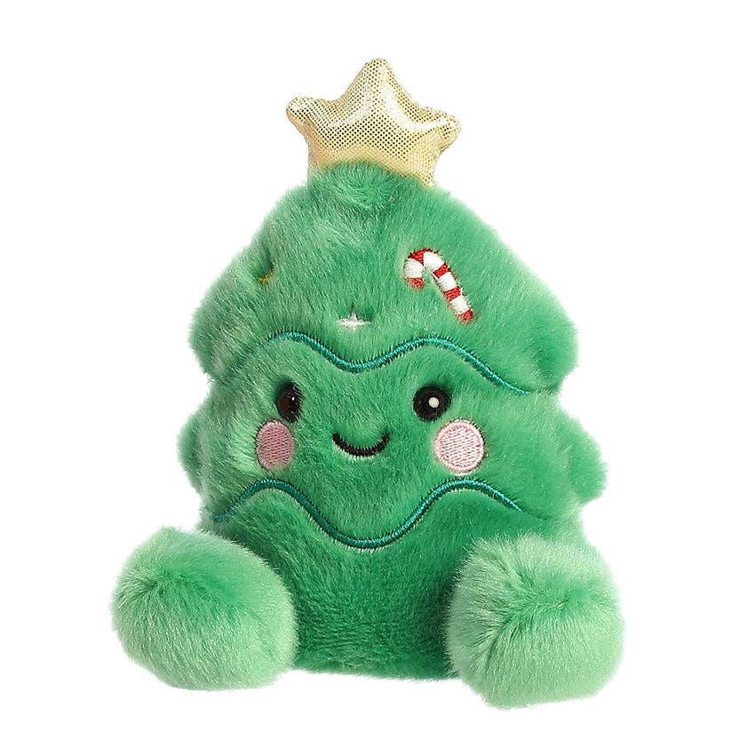 Schattige kerstboom knuffel van Palm Pals