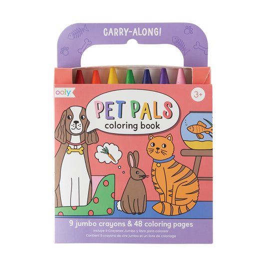Kleurboek + Krijtjes Pet Pals