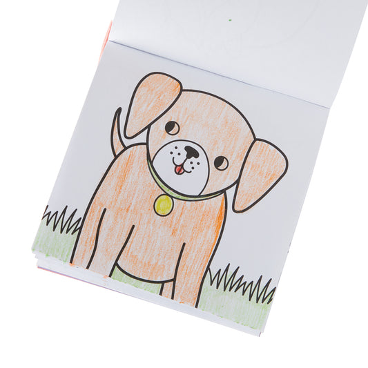 Kleurboek + Krijtjes Pet Pals