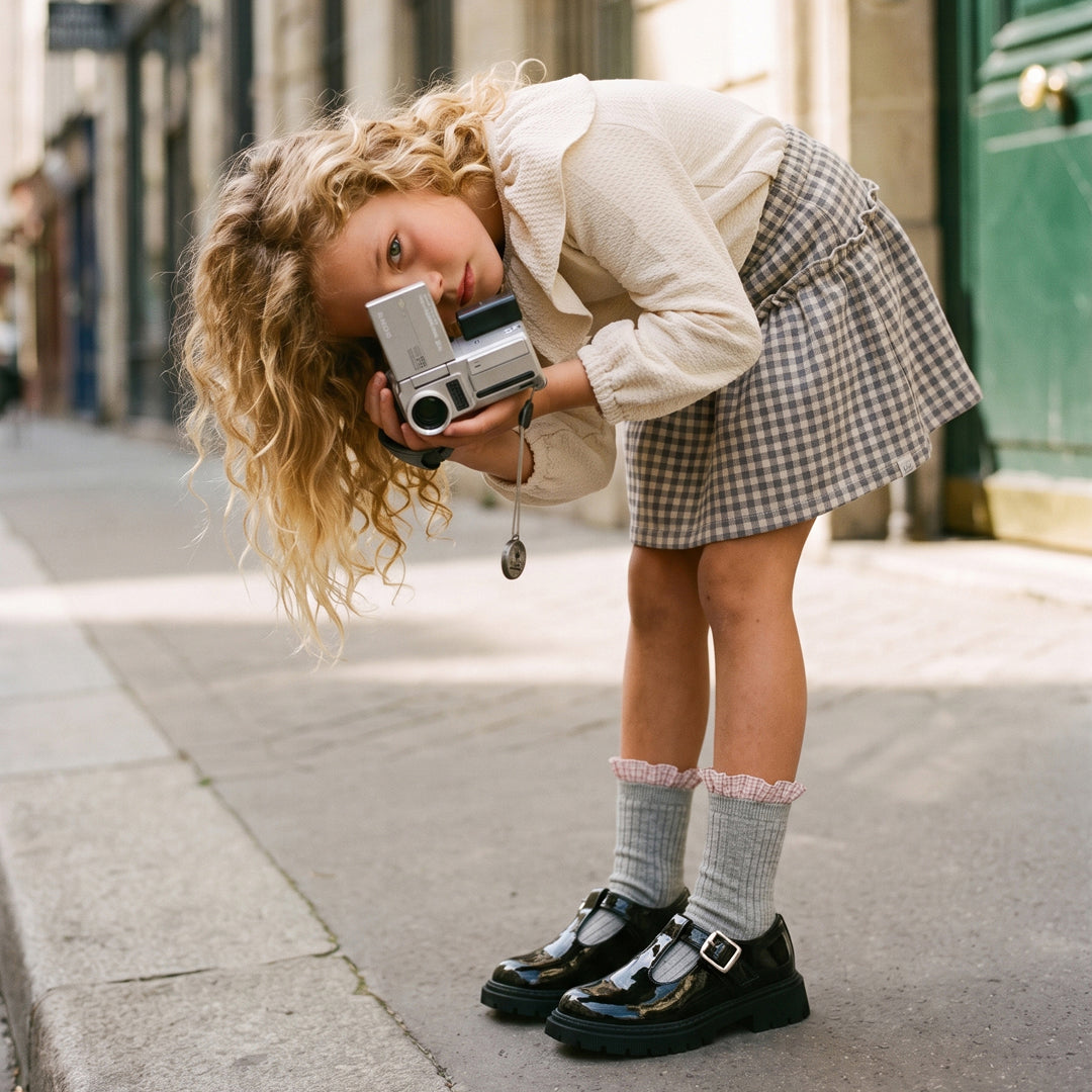 Skirt Check meisjes rok.