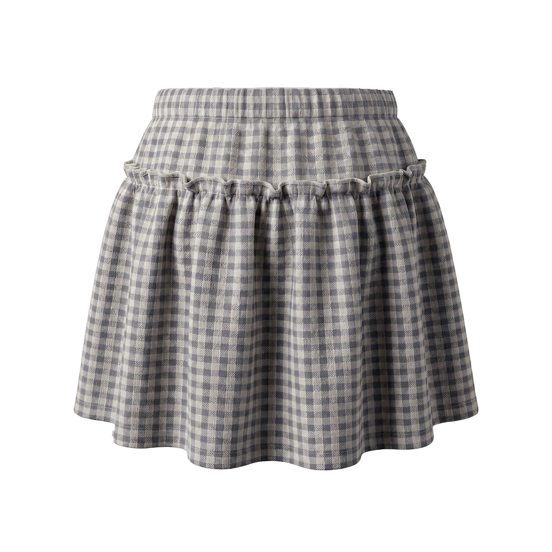 Skirt Check rokje achterkant.