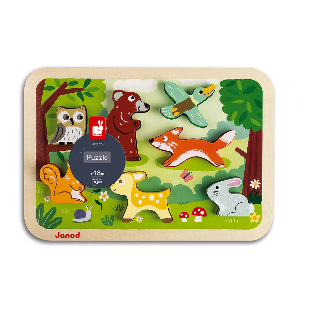 Chunky Puzzle Forest 7 pcs