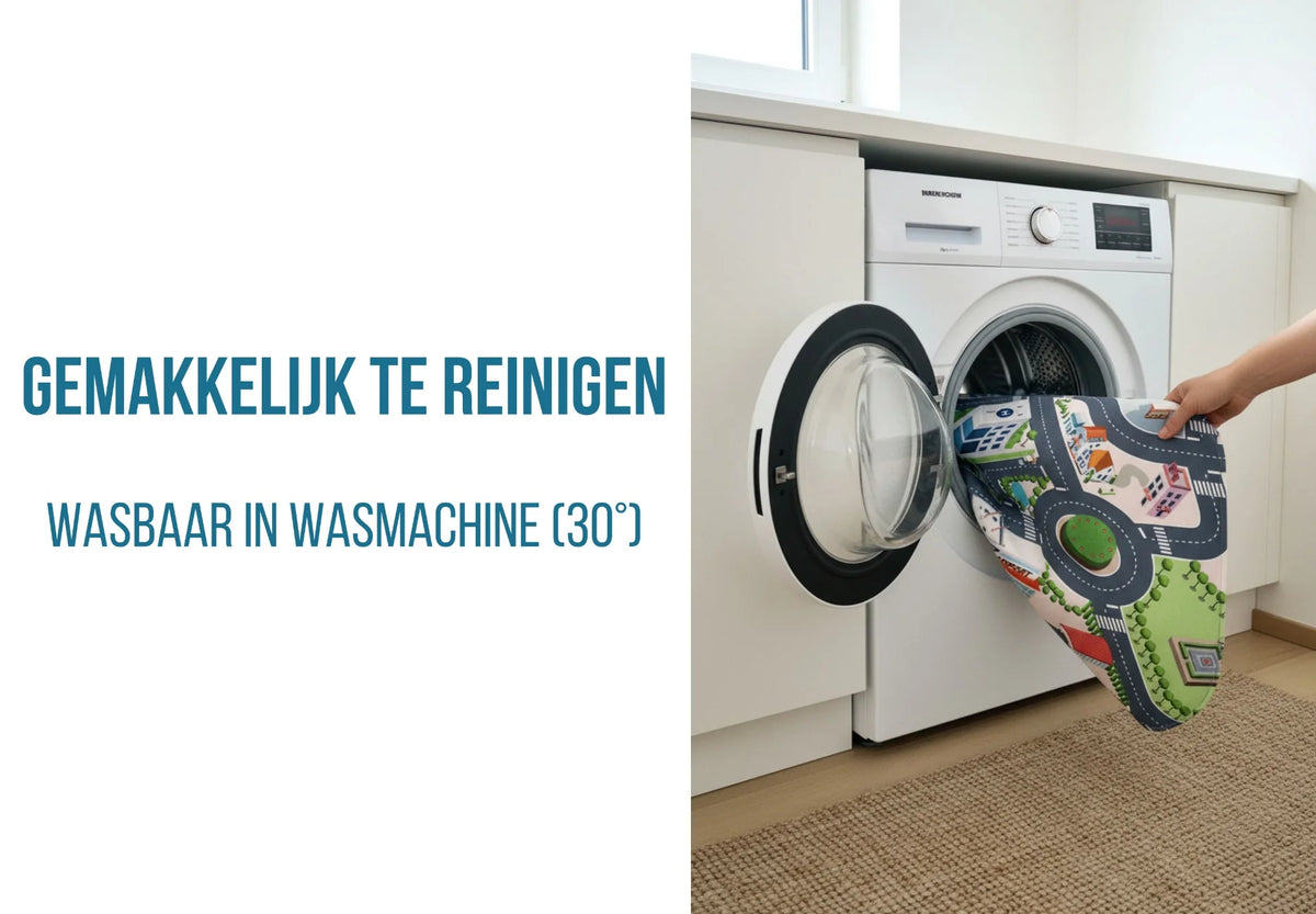 gemakkelijk te reinigen in de wasmachine