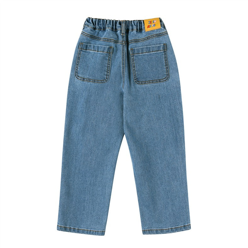 Broek Denim Colored Nature