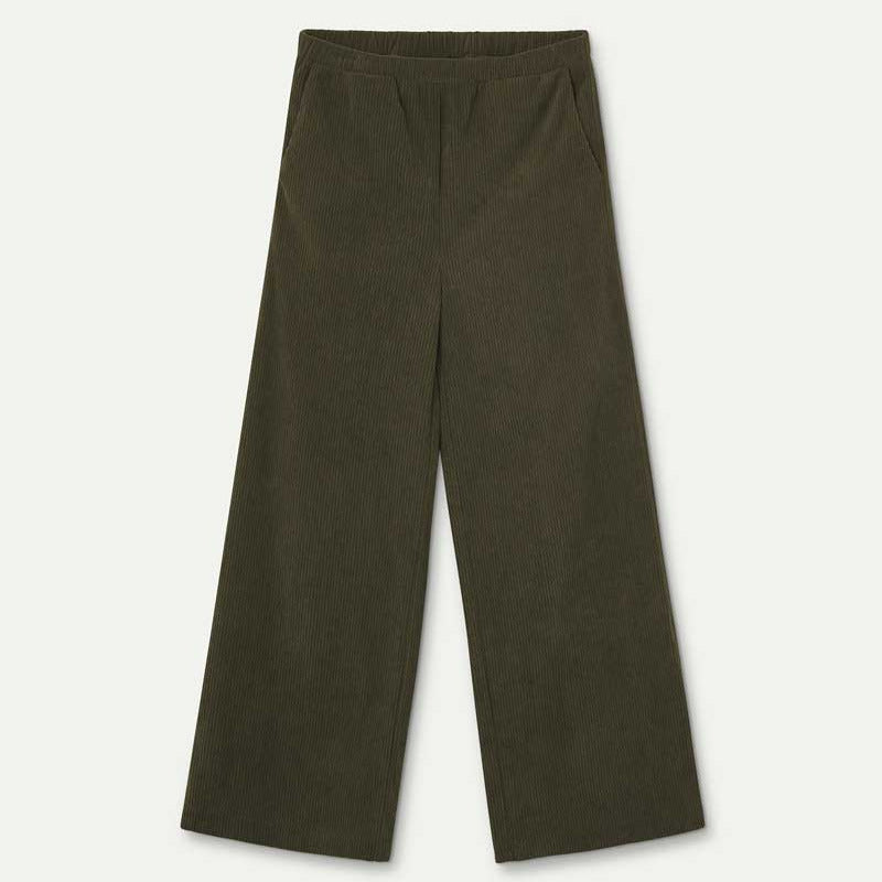 groene broek in ribfluweel van compania fantastica mini