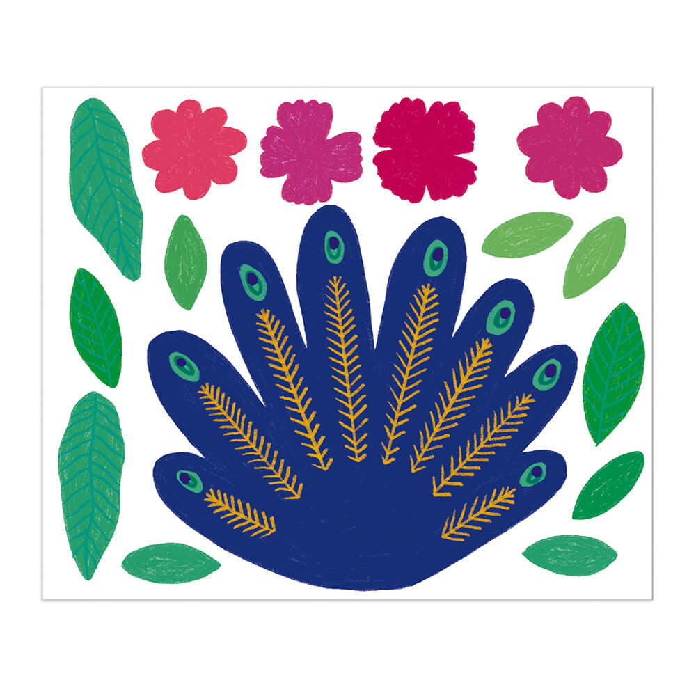 Crea Kit Peacock Wall Deco