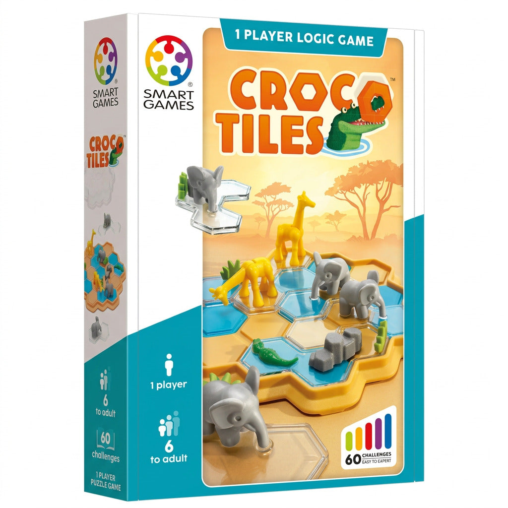 Croco Tiles SmartGames puzzelspel