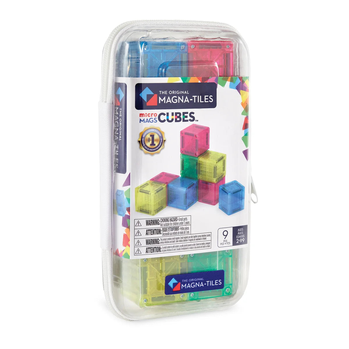 MAGNA-TILES microMAGS Cubes magnetische bouwblokjes.