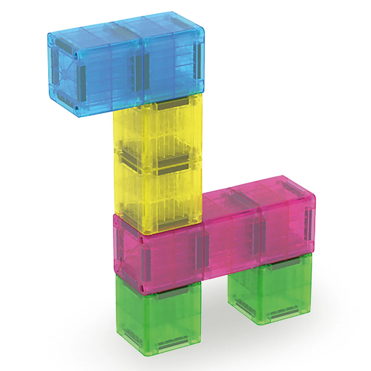 Compacte magnetische cubes voor kinderen vanaf 2 jaar.