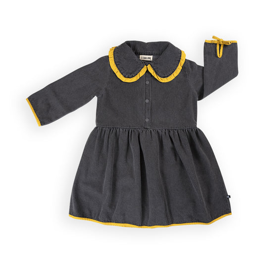 Denim Big Collar Dress