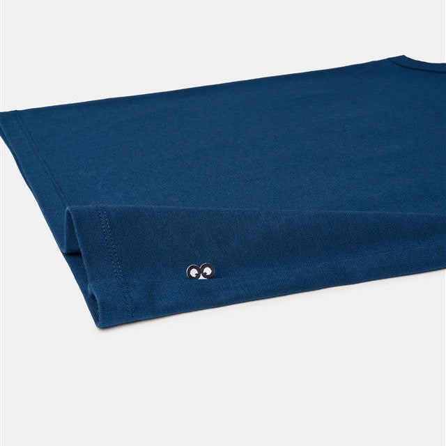 detail donkerblauw onderhemd van woody