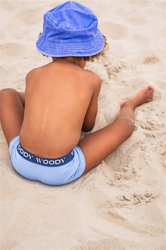 Duopack Jongens Boxer Blauw+Tijger