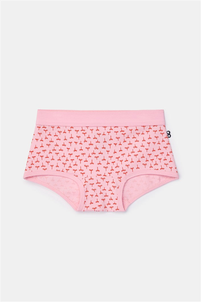 Duopack Meisjes Boxer Roze+Plantjes