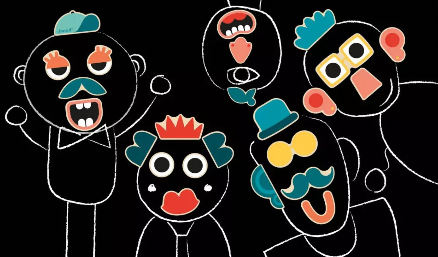 Mix & Match Faces Magnets