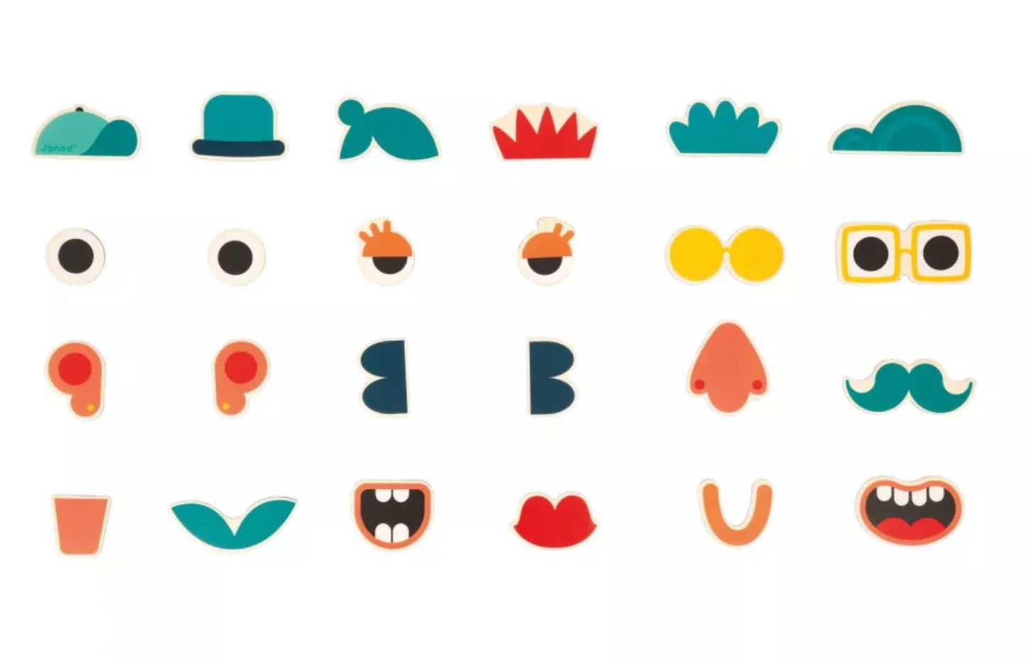 Mix & Match Faces Magnets