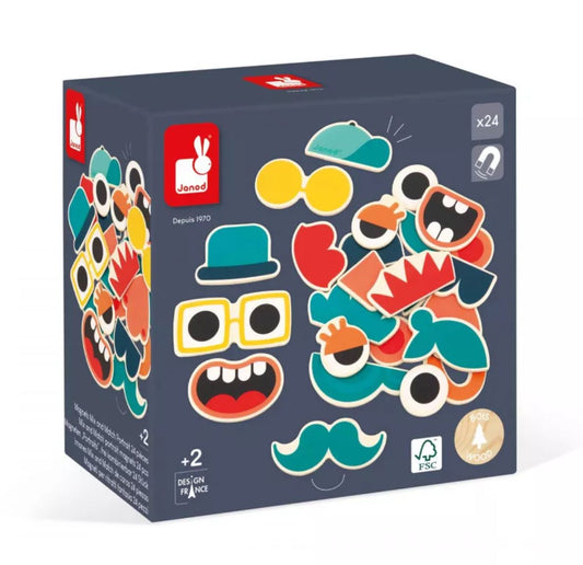Mix & Match Faces Magnets