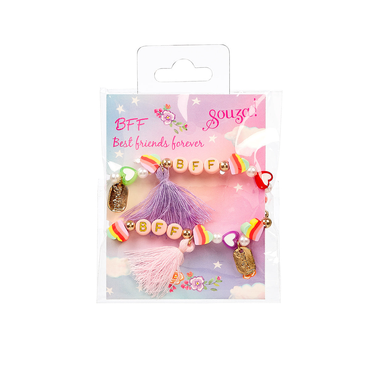 Giftpack BFF 2 armbanden voor beste vriendinnen