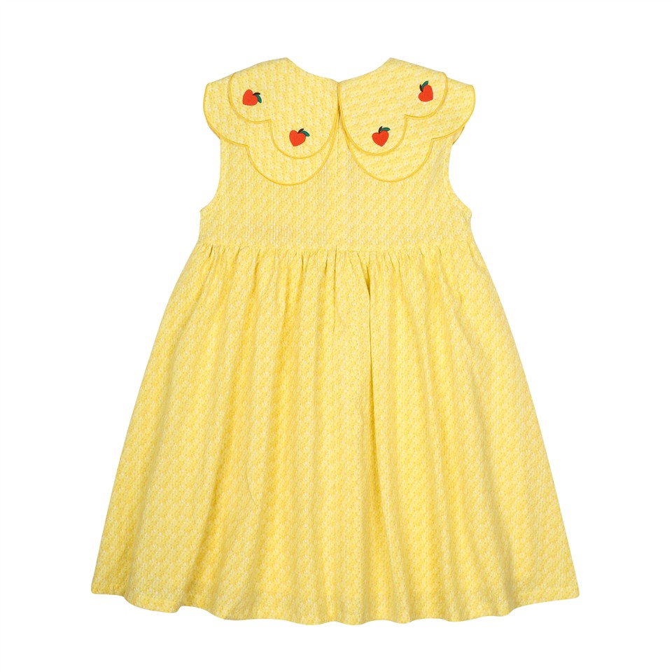 Heart Cherry Scallap Dress