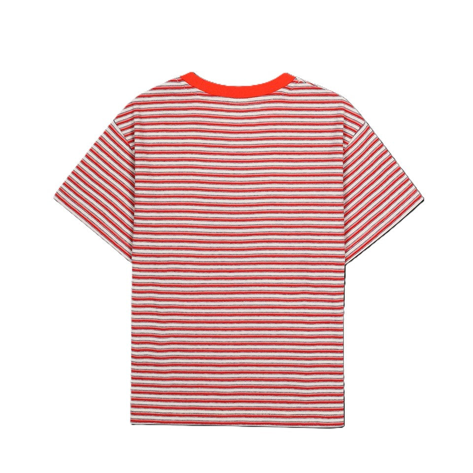 Heartchain Stripe t-shirt volledig zicht achterkant