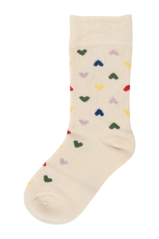 Bamboo Sokken Heart Multicolor