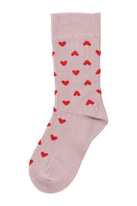 Bamboo Sokken Heart Rose