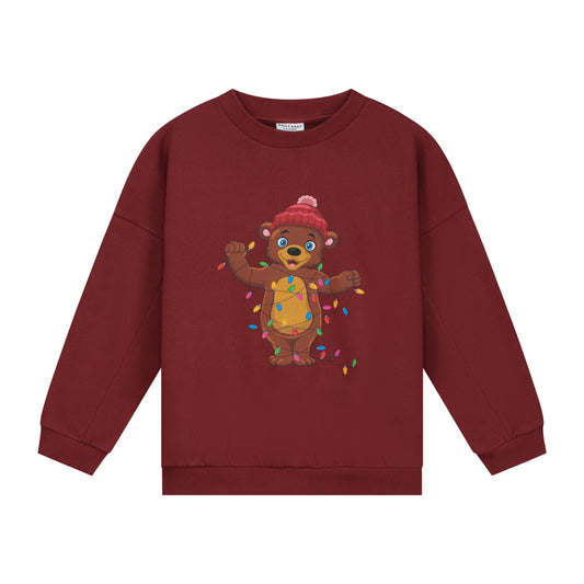 Holly Holiday Bear Swetaer
