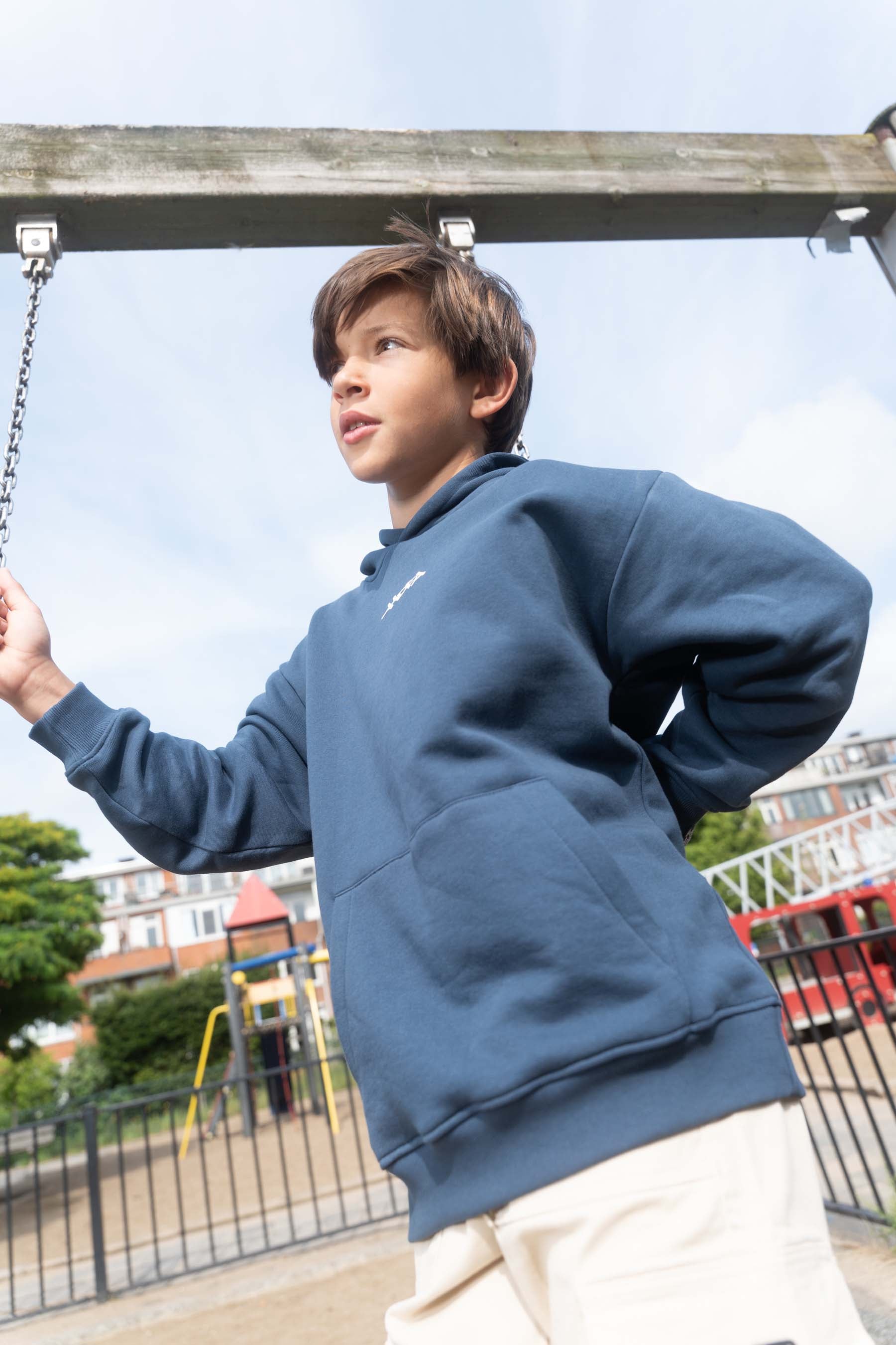 sfeerbeeld hoodie henri voorzijde