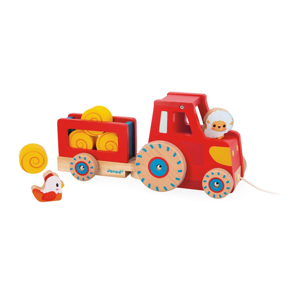 Tractor om vooruit te trekken