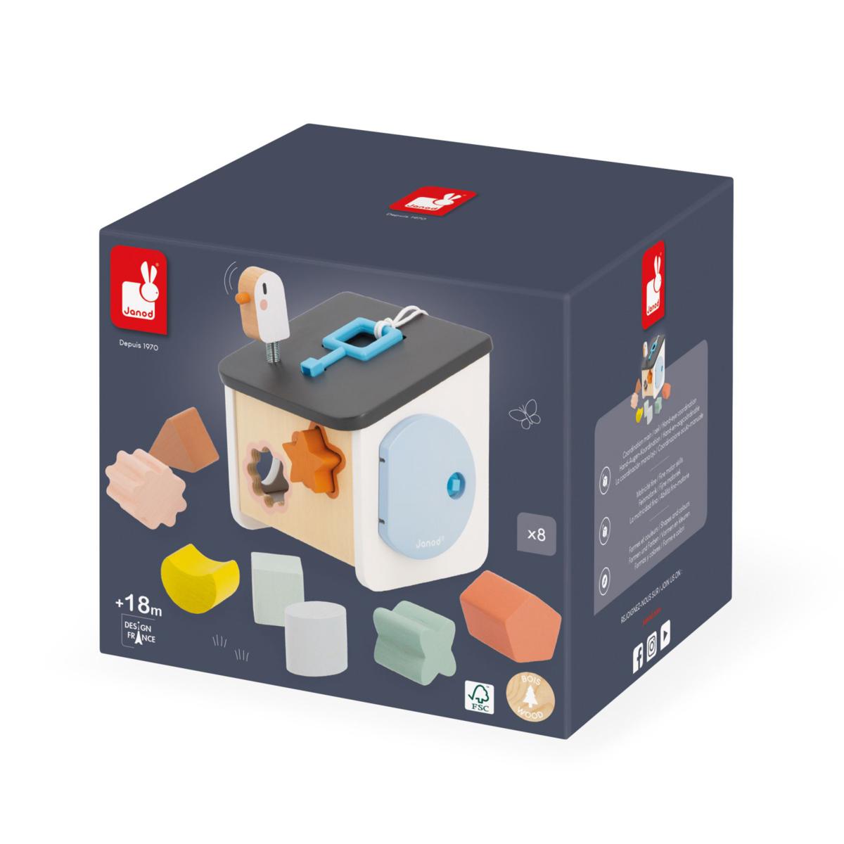 Vogelhuisje met vormen