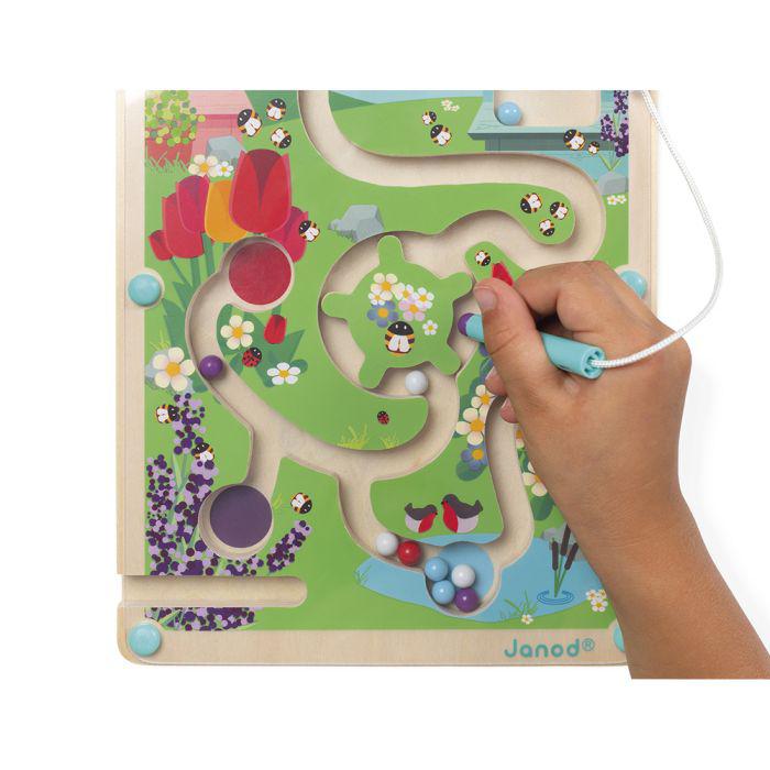 Magnetisch knikkerdoolhof bijenkorf