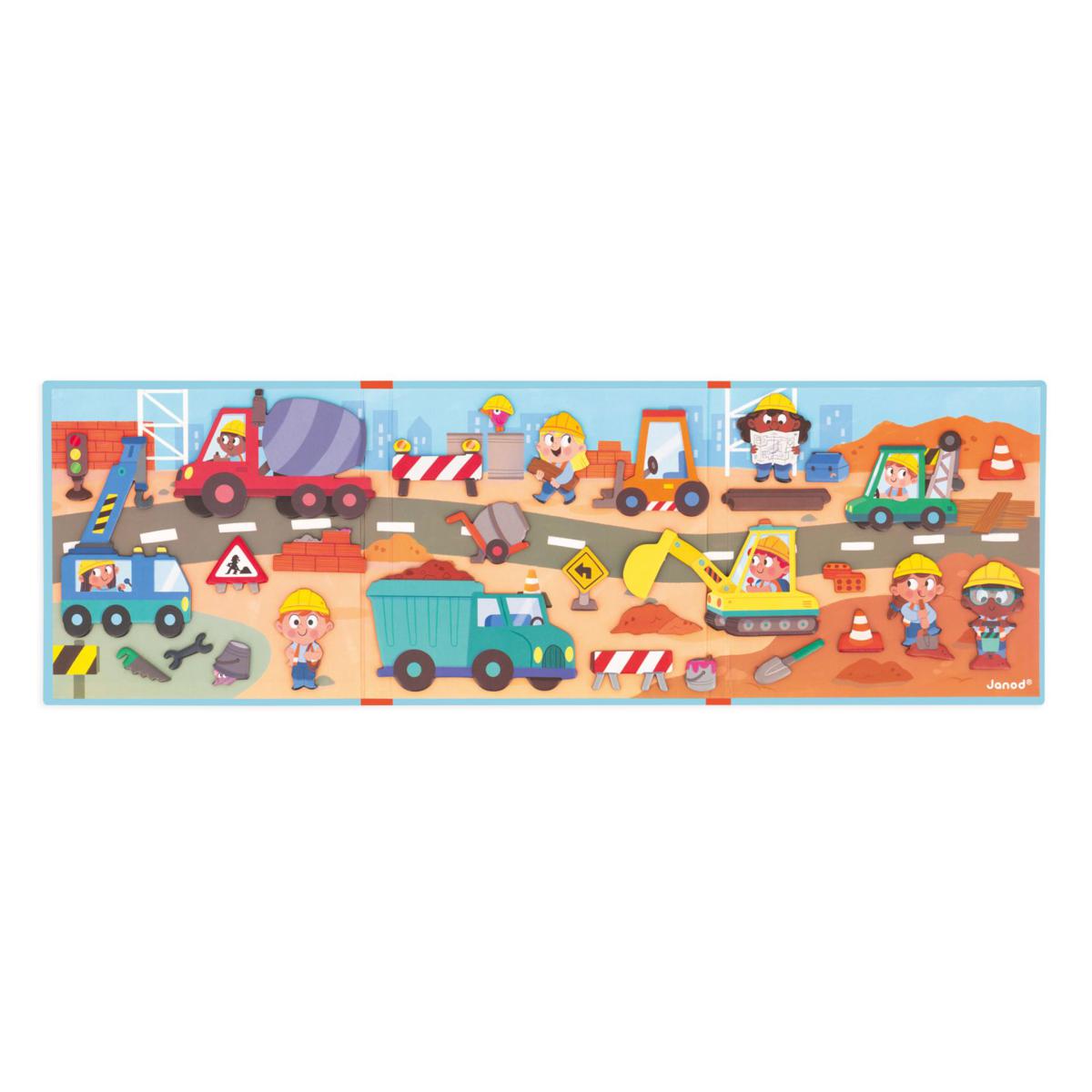 Magnéti'Stories The building site