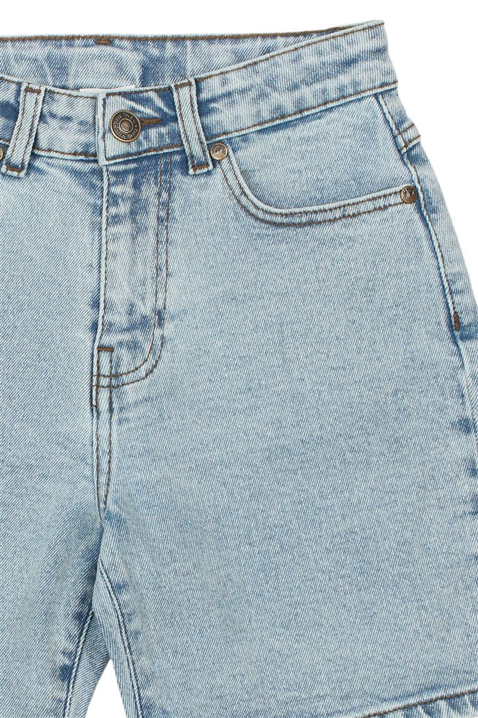 detail denim short josh