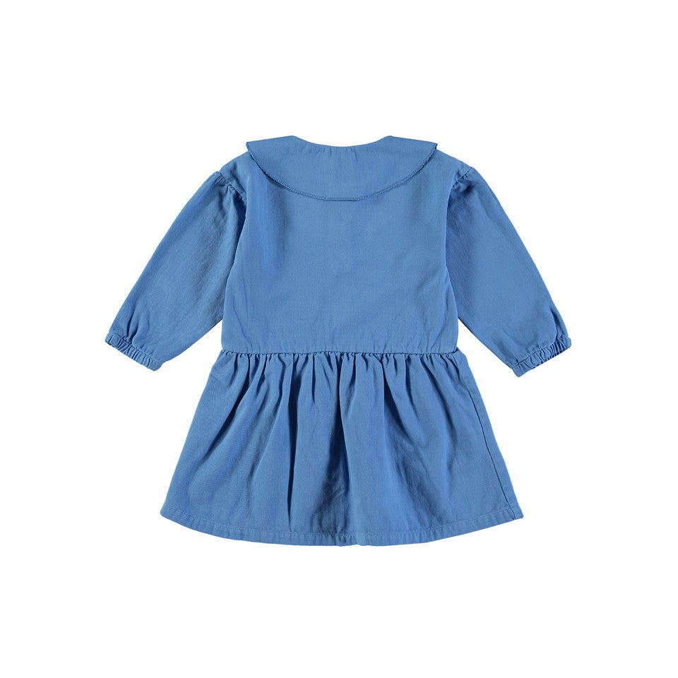 Jurk Flower Electric Blue