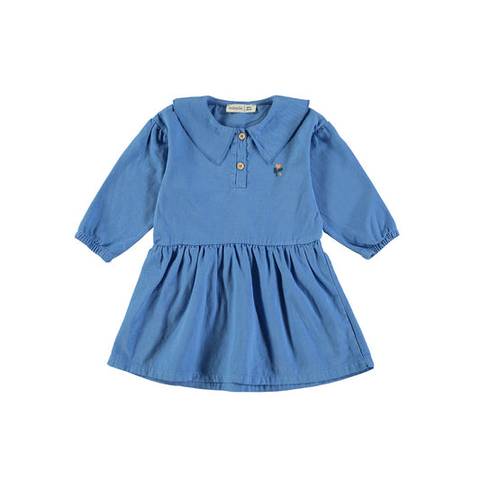 Jurk Flower Electric Blue
