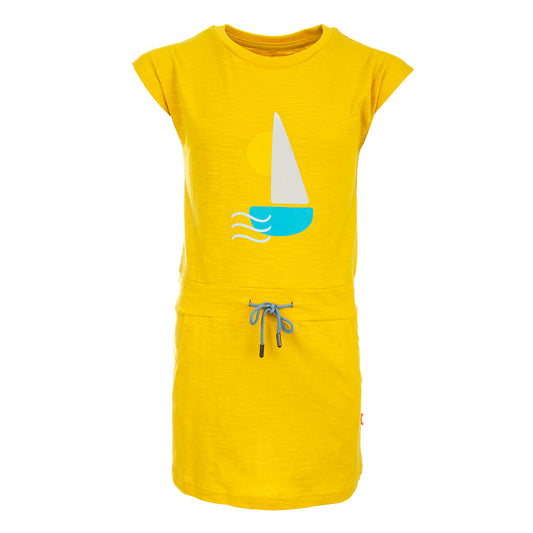Pearley Dress Boat Ocre