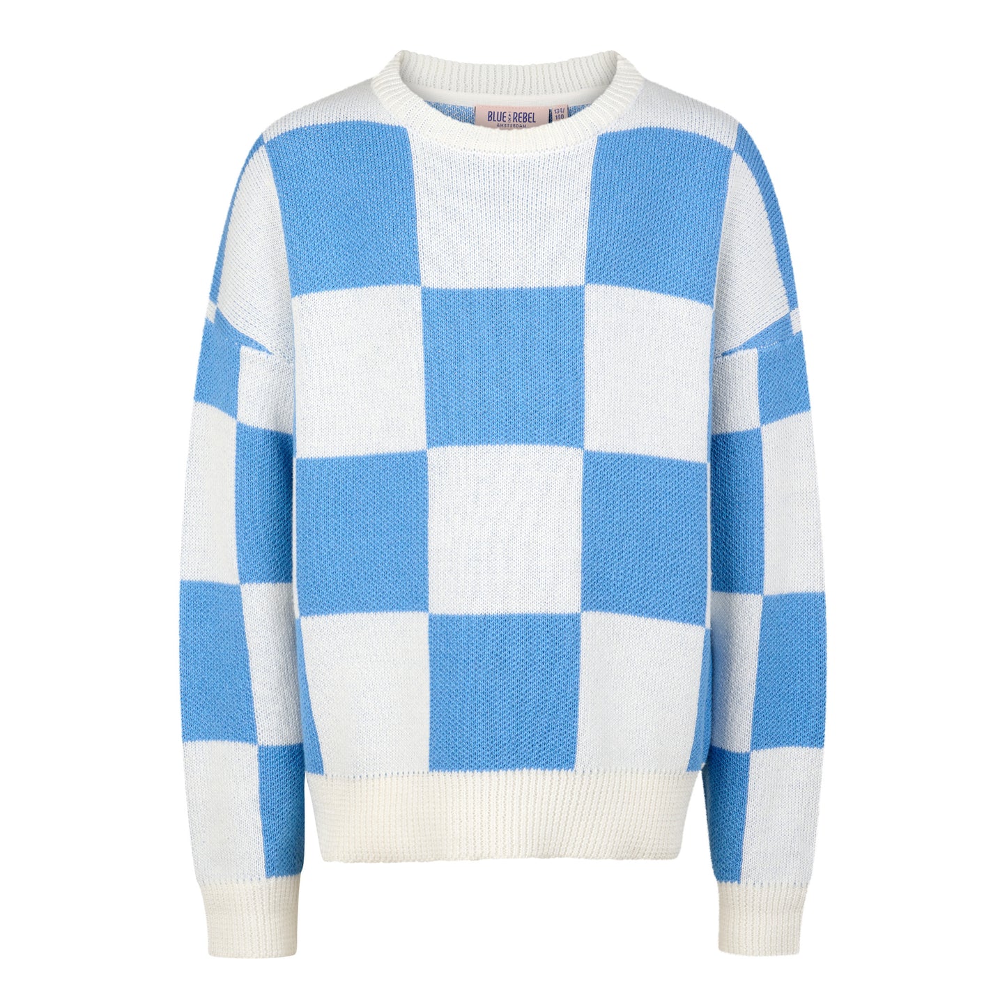 Leah Knitted Sweater Blocked Tofu