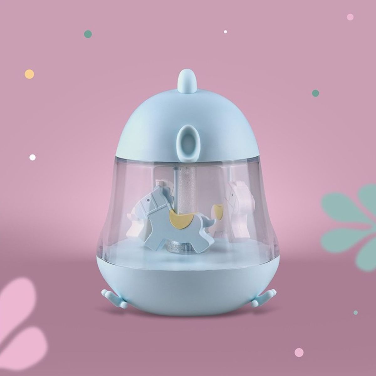 Led Night Light Music Box Blue