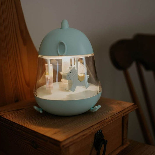 Led Night Light Music Box Blue