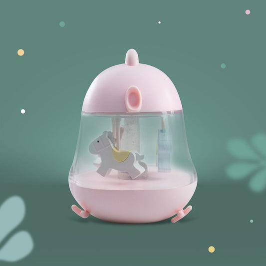 Led Night Light Music Box Pink