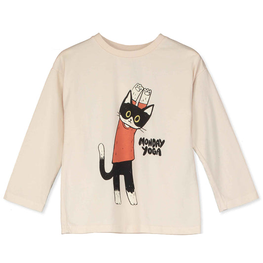 Shirt Yogui Cat Cream
