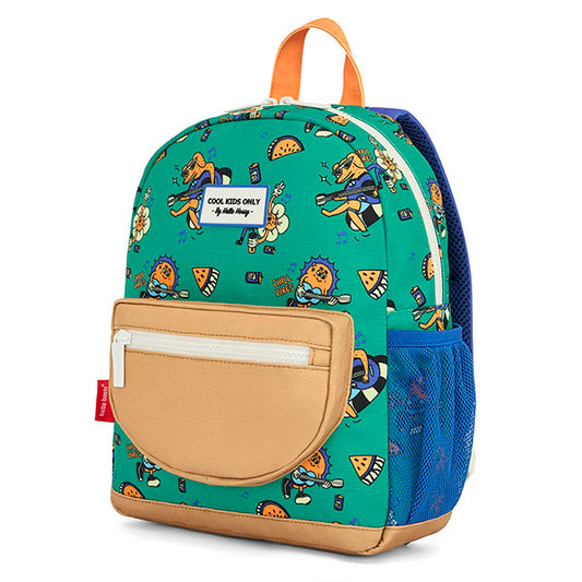 volledig beeld Rugzak Chill Vibes met hippe print