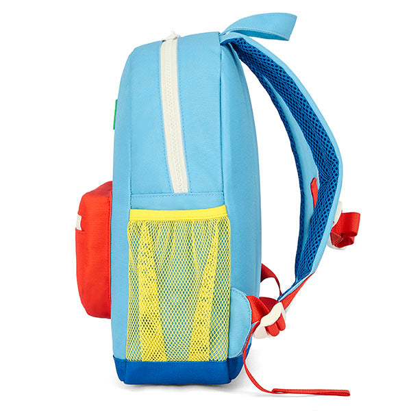 zijaanzicht met flessenhouder, rugzak Mini Sky Pop