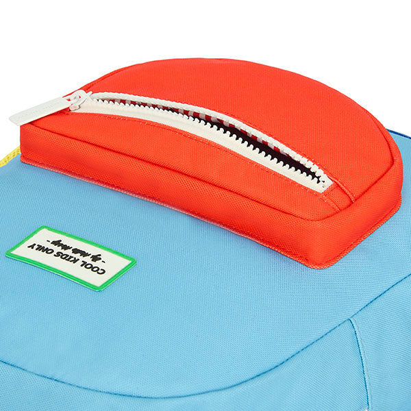 detail kleuren combinatie rugzak Mini Sky Pop