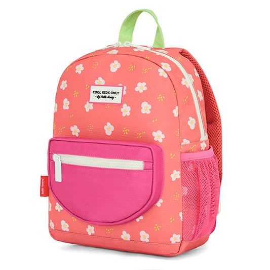 volledig beeld Rugzak Peachy Bloom met bloemenprint
